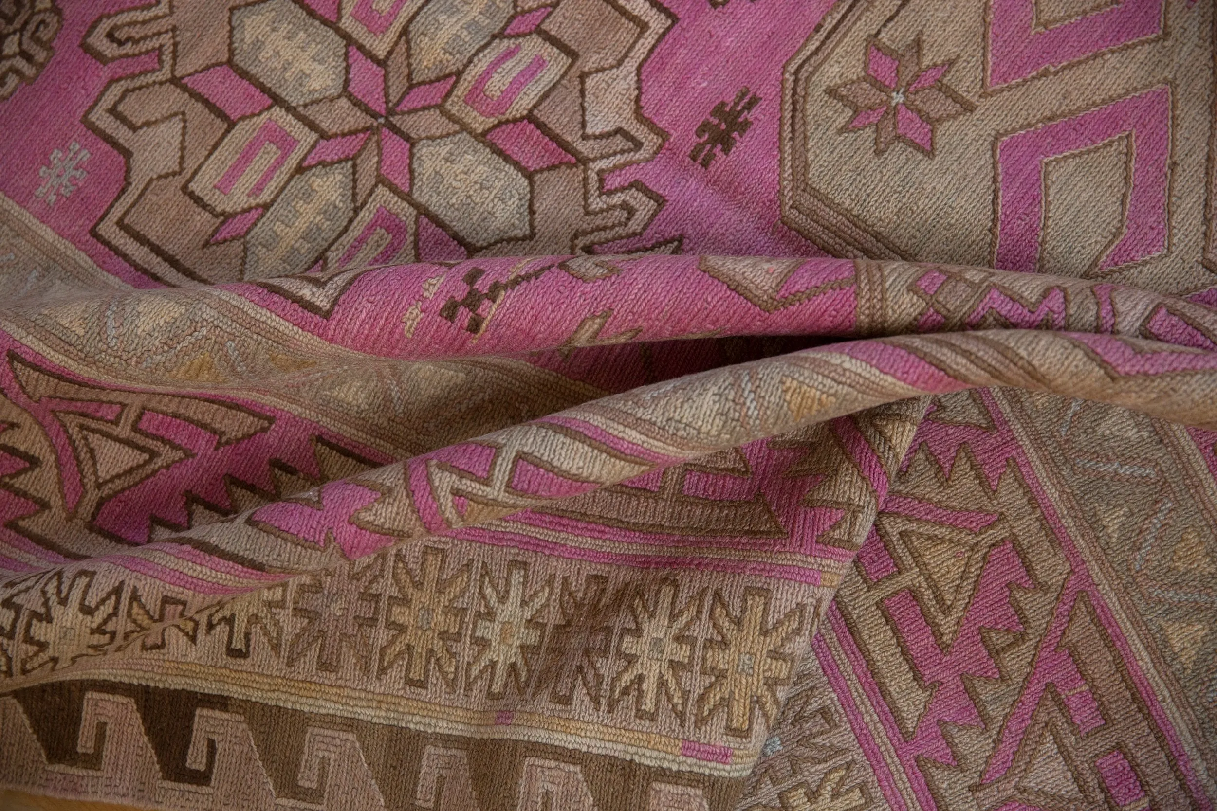 6x11 Vintage Distressed Soumac Carpet
