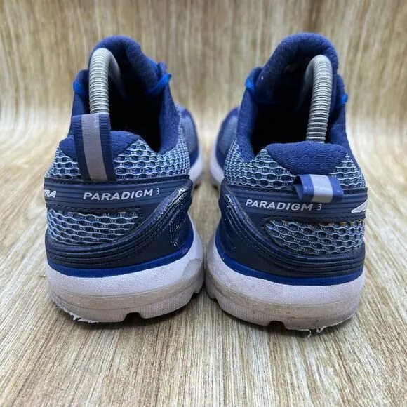 Altra Paradigm 3 Men's Size 8 Blue Running Shoes Sneakers Zero‎ Drop AFM1739F-1