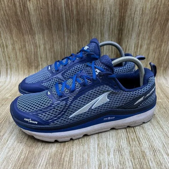 Altra Paradigm 3 Men's Size 8 Blue Running Shoes Sneakers Zero‎ Drop AFM1739F-1