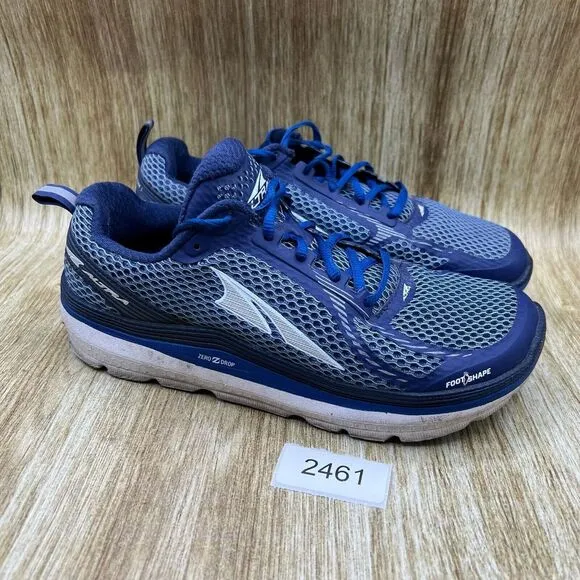 Altra Paradigm 3 Men's Size 8 Blue Running Shoes Sneakers Zero‎ Drop AFM1739F-1
