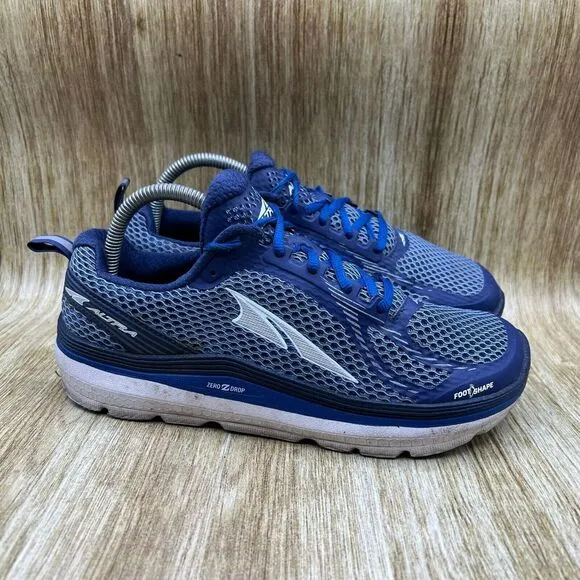 Altra Paradigm 3 Men's Size 8 Blue Running Shoes Sneakers Zero‎ Drop AFM1739F-1