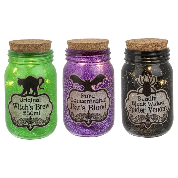 Apoth-CAT-cary - Light Up Jars