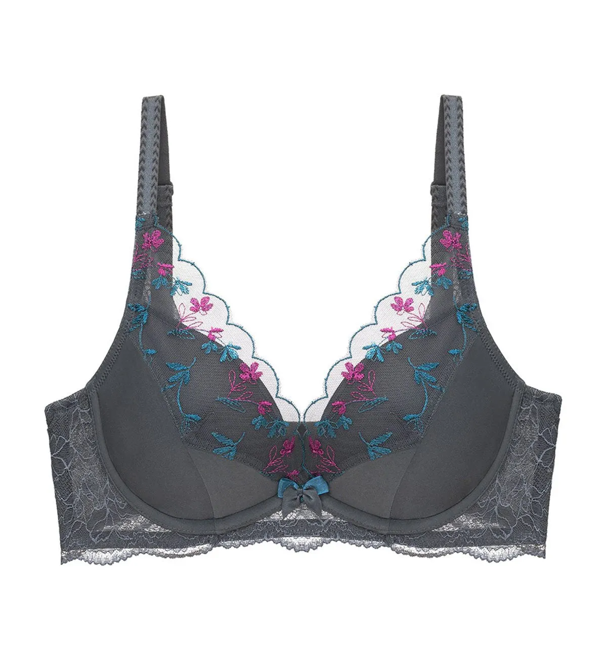 Aqua Carnival DEEP V WIRED PUSH UP BRA 01