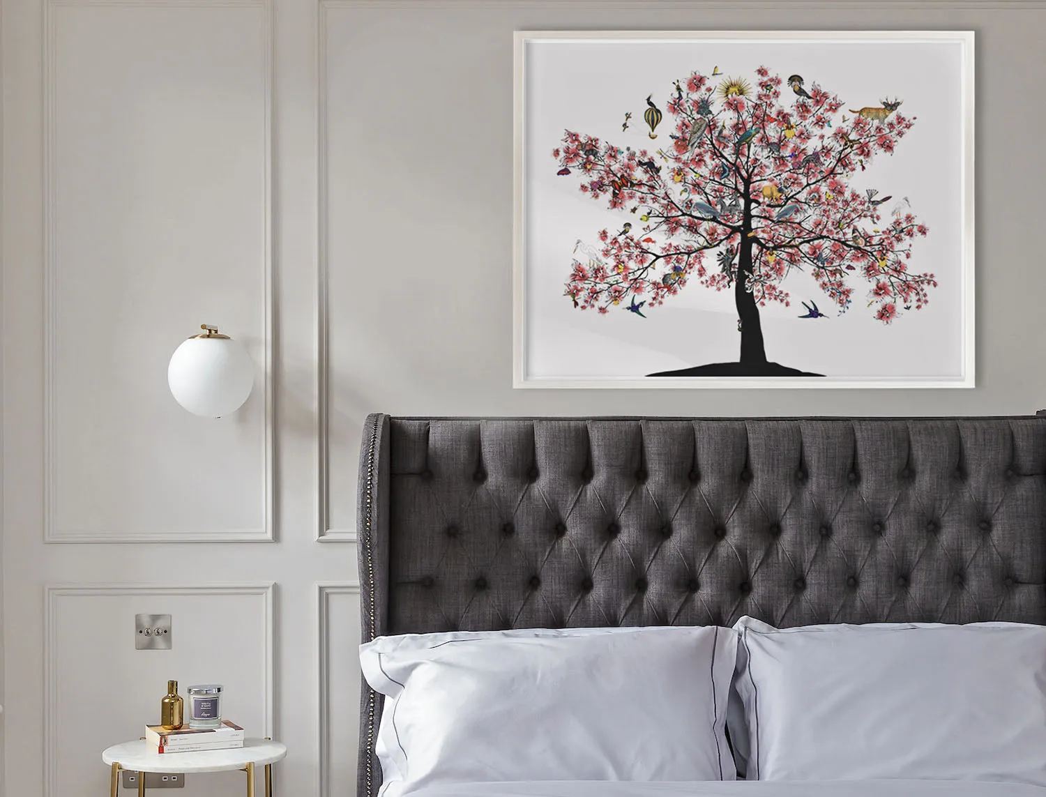 Bleika Sakura Candy Floss Tree - Art Print