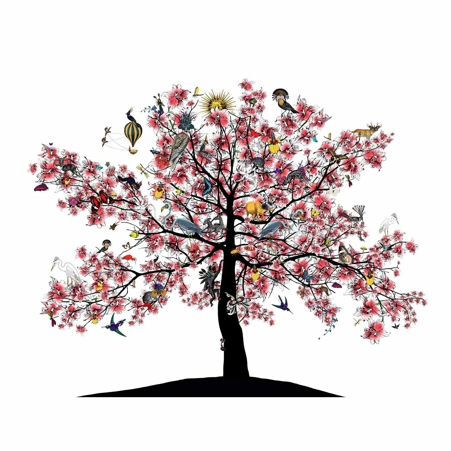 Bleika Sakura Candy Floss Tree - Art Print