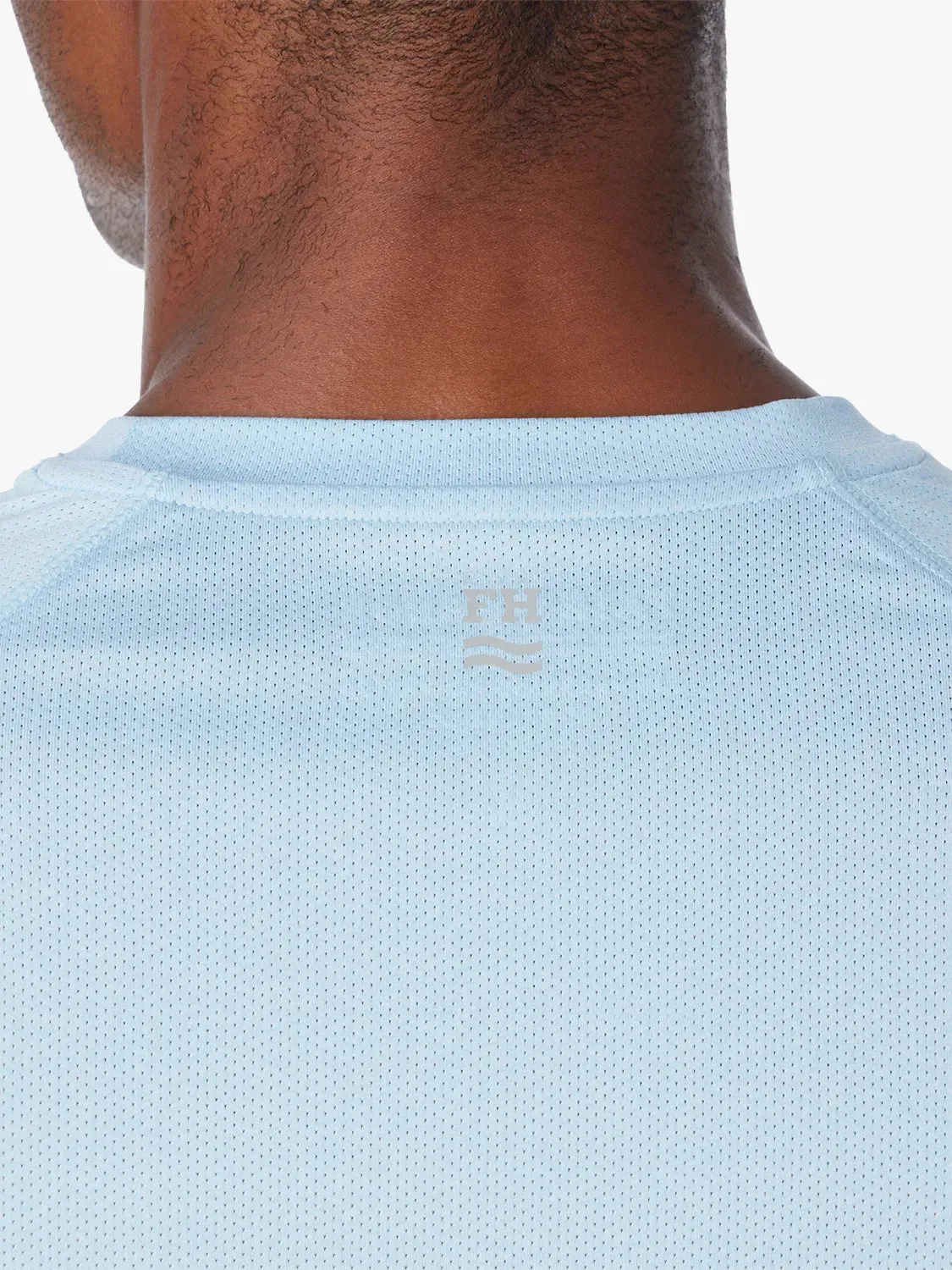 BreezeKnit™ Tee | Light Blue