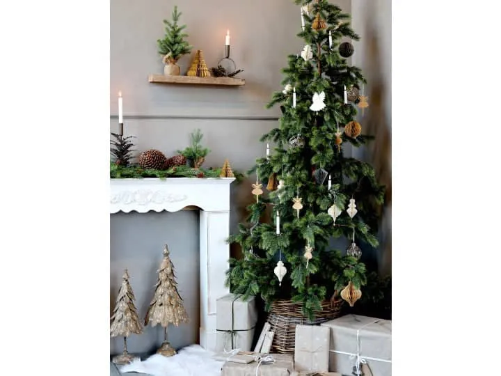 Chic Antique Engel brun papir
