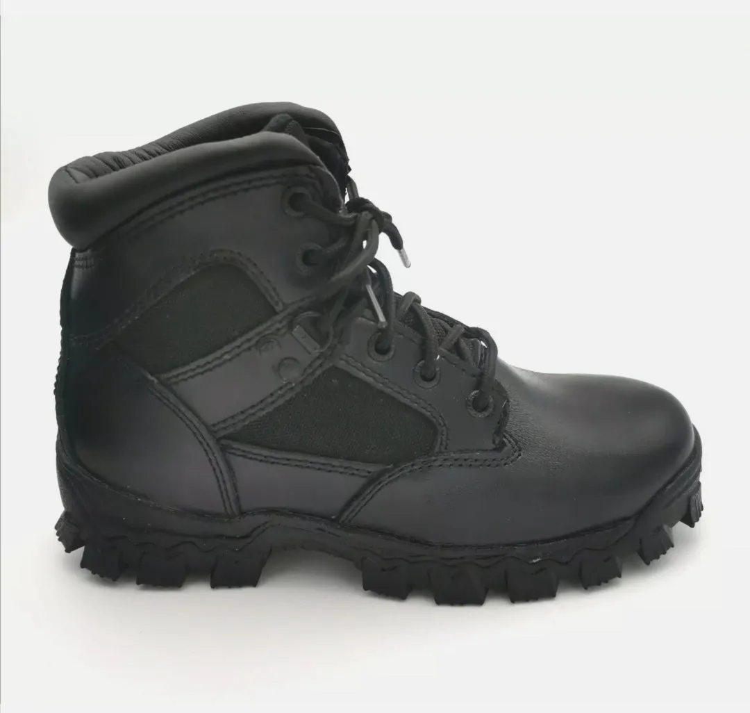 MENS or BOYS SIZE 5W - ROCKY, Waterproof Tactical / Hiking Boots, Black NWOT B19