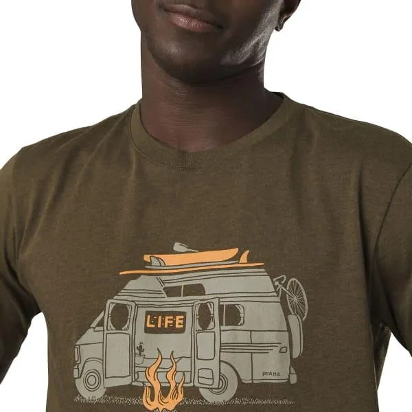 Mens Will Travel Journeyman Tee