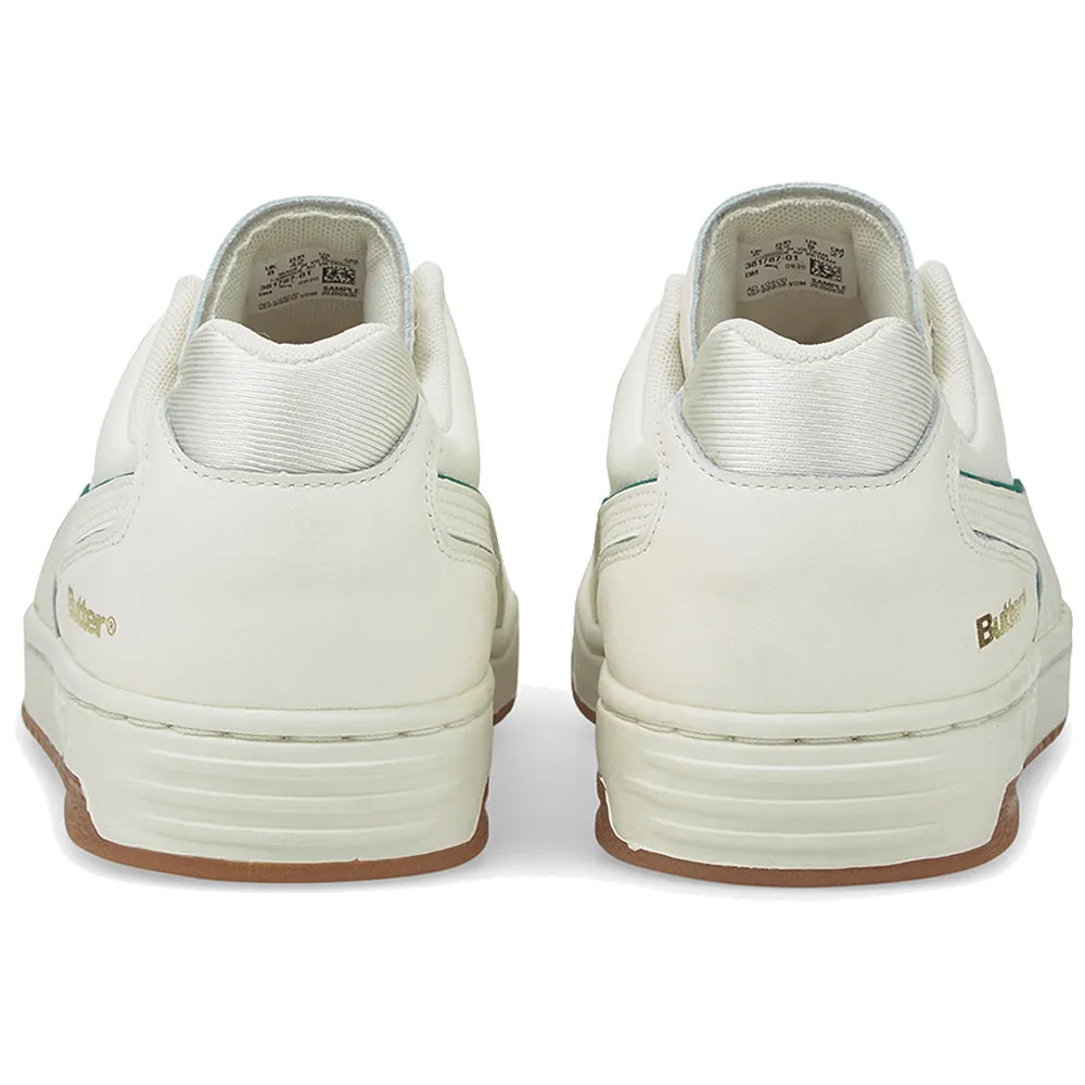 Puma x Butter Goods Slipstream Lo Shoes Whisper White/Cadmium Green