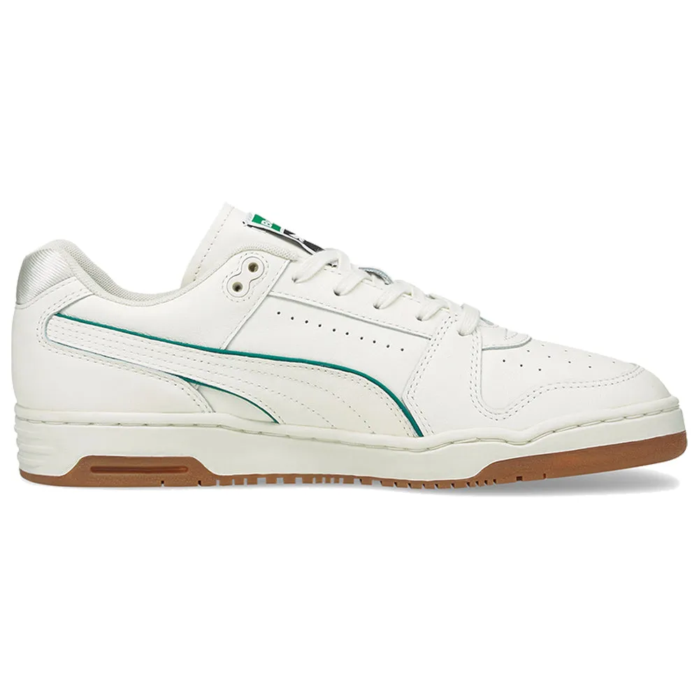 Puma x Butter Goods Slipstream Lo Shoes Whisper White/Cadmium Green
