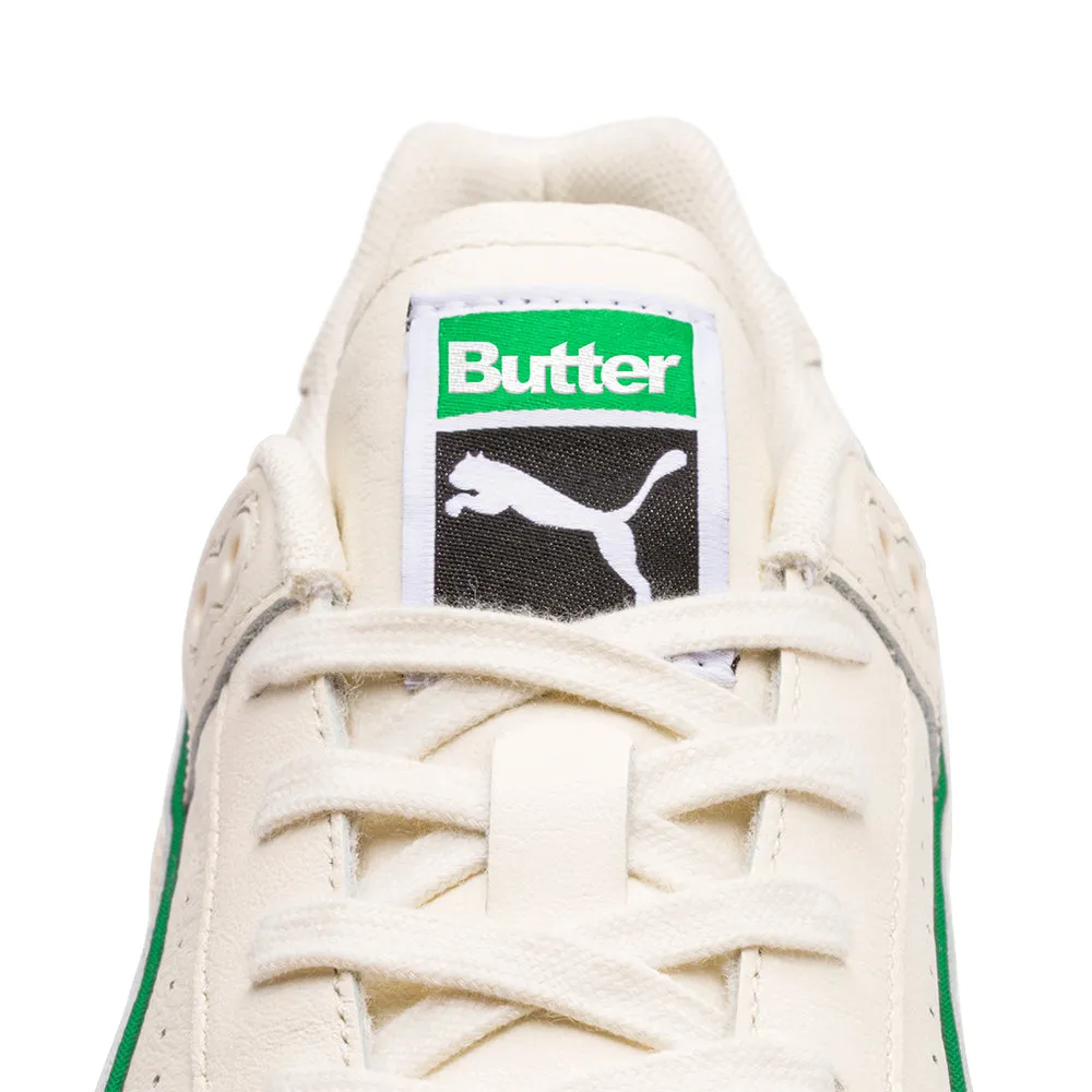 Puma x Butter Goods Slipstream Lo Shoes Whisper White/Cadmium Green