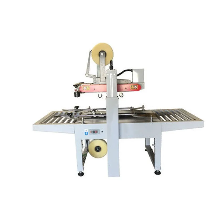 Sealer Sales Semi-Automatic Uniform Carton Sealer With Top And Bottom Drive Belts - (1 Count)