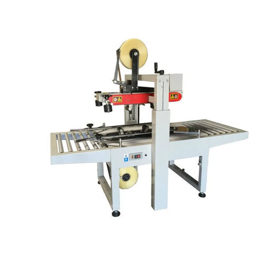 Sealer Sales Semi-Automatic Uniform Carton Sealer With Top And Bottom Drive Belts - (1 Count)