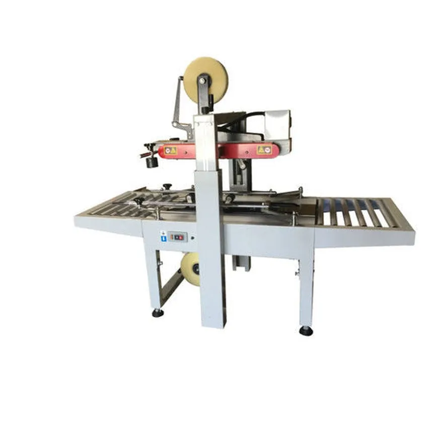 Sealer Sales Semi-Automatic Uniform Carton Sealer With Top And Bottom Drive Belts - (1 Count)