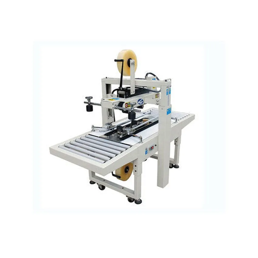 Sealer Sales Semi-Automatic Uniform Carton Sealer With Top And Bottom Drive Belts - (1 Count)