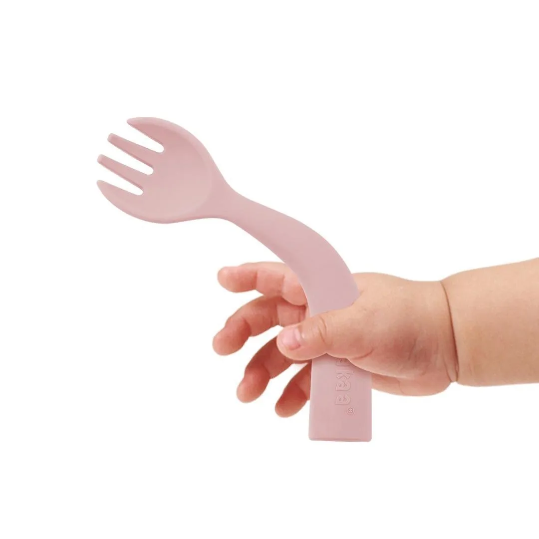Set de cubiertos silicona flexible Haakaa
