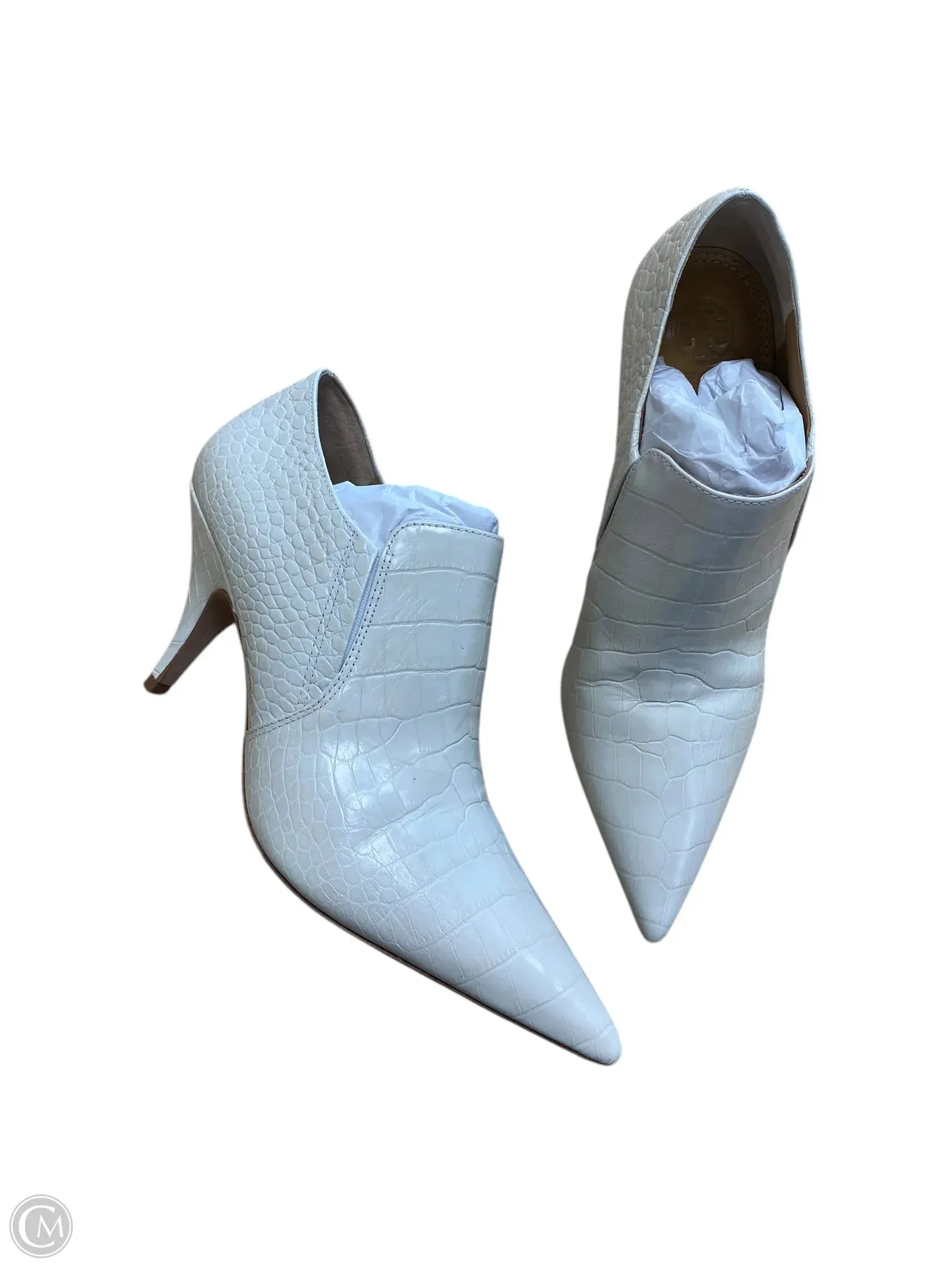 Shoes Designer By Tory Burch In Cream, Size: 9