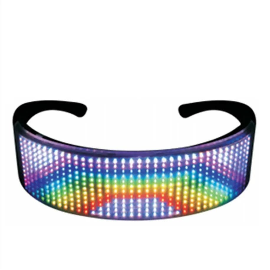 Woowooh Full Color LED Glasses Suitable For Rave Parties And Bars